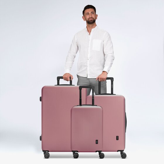 Redolz Essentials 09 3-SET 4 wheels Suitcase set 3-piece