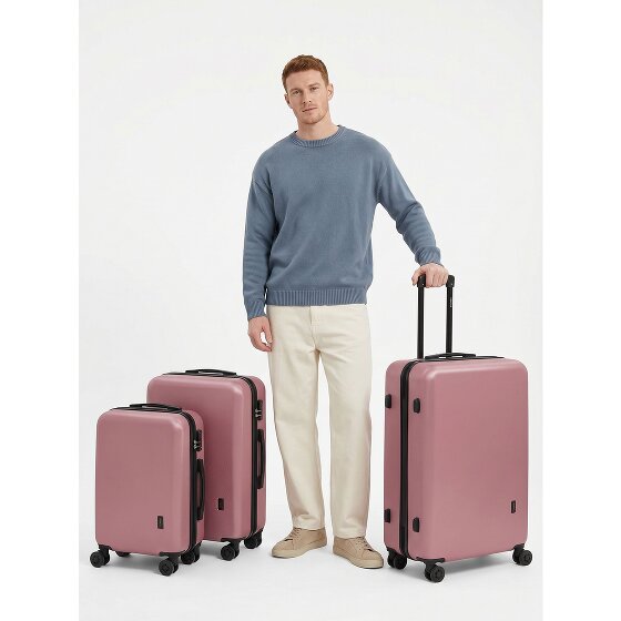 Redolz Essentials 09 3-SET 4 wheels Suitcase set 3-piece