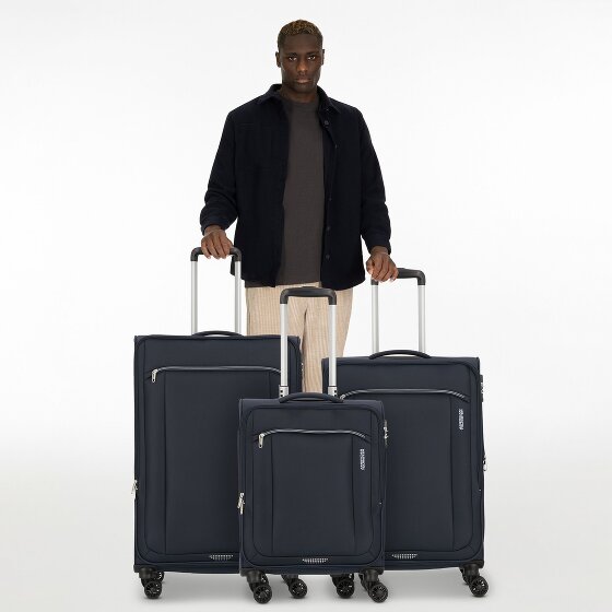 American Tourister Avantour 4 wheels Suitcase set 3-piece with expansion pleat