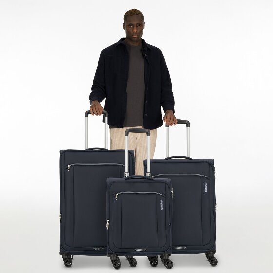 American Tourister Avantour 4 wheels Suitcase set 3-piece with expansion pleat