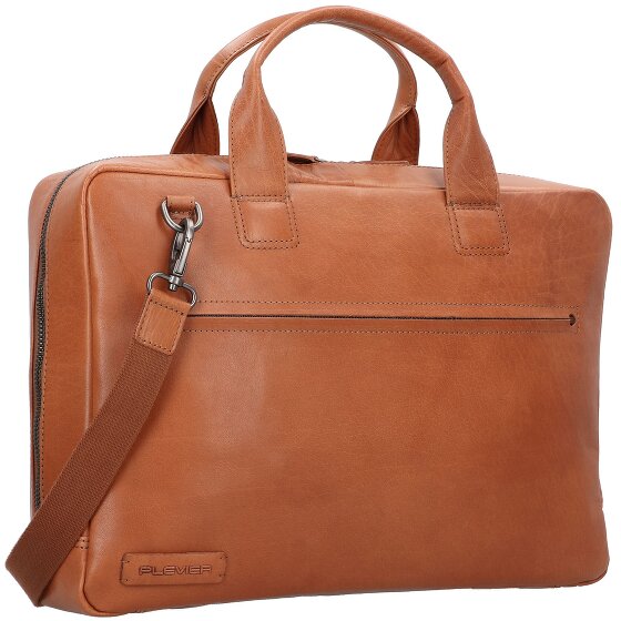 Plevier Rock Briefcase RFID protection Leather 43 cm Laptop compartment
