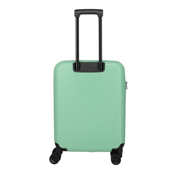 Travelite Basics foldable 4-wheel cabin trolley 55 cm with expansion pleat