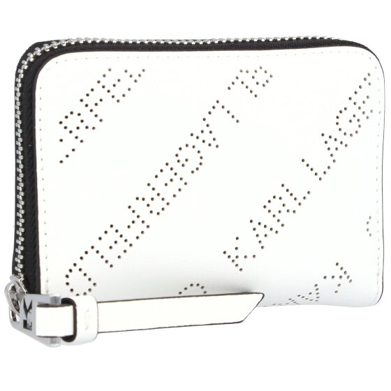 Karl Lagerfeld Punched wallet leather 10.5 cm