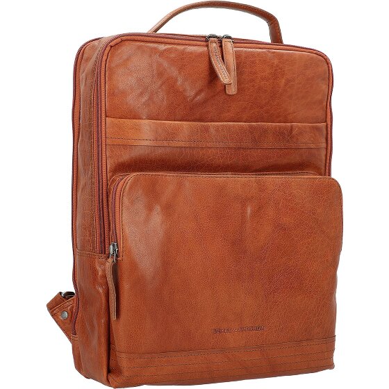 Spikes & Sparrow Bronco backpack leather 40 cm laptop compartment