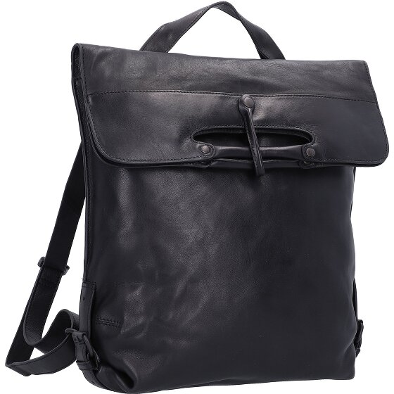 aunts & uncles Grandma's Luxury Club Mrs. Apple swirl backpack leather 36 cm laptop compartment