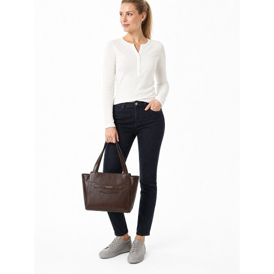 The Bridge Lucrezia Shoulder Bag Genuine Leather 31 cm