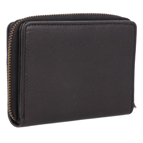 Burkely Natural Norah Wallet RFID protection Leather 9 cm