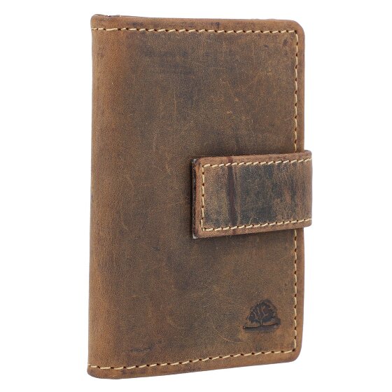 Greenburry Vintage wallet RFID leather 7 cm