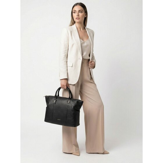 Lazarotti Bologna Leather Shopper Bag Genuine Leather 36 cm