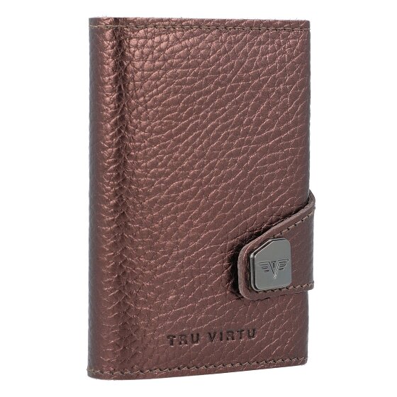 Tru Virtu Click & Slide credit card case RFID leather 6.5 cm