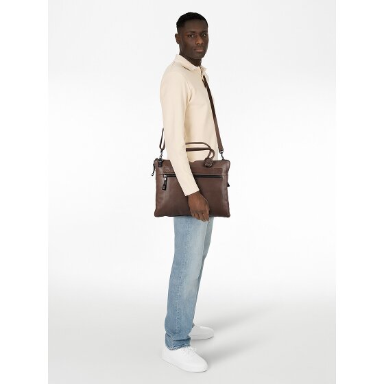 Harbour 2nd Urban Poets Vega Laptop bag Genuine Leather 38 cm