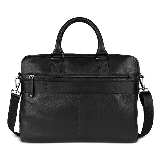 Bugatti Black Magic Briefcase Leather 40 cm Laptop compartment