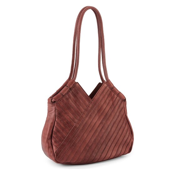 FredsBruder Criss-Cross Shopper Bag Genuine Leather 30 cm