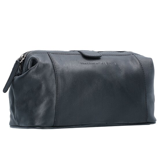 The Chesterfield Brand Wax Pull Up Toilet bag Leather 29 cm