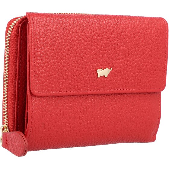 Braun Büffel Asti Wallet RFID protection Genuine Leather 12 cm