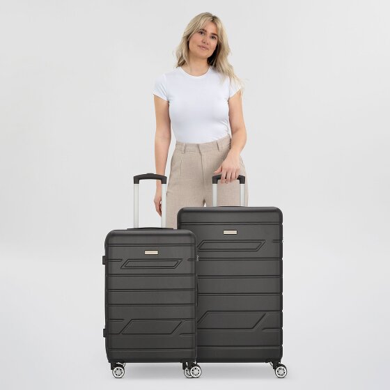 Nowi Bergamo 4 wheels Suitcase set 2-piece