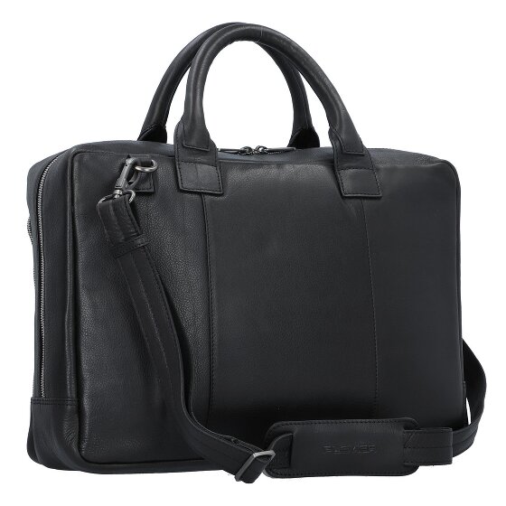 Plevier Vintage Bill Briefcase Leather 40 cm Laptop compartment