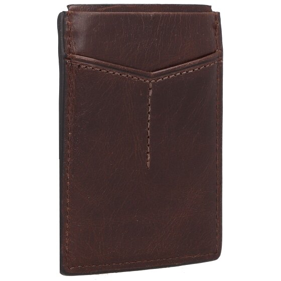 Fossil Derrick credit card case RFID leather 7 cm