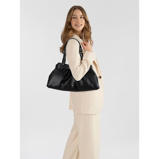 Aigner Lavinia Shoulder Bag Genuine Leather 45 cm