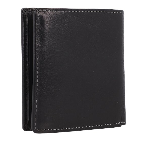 Braun Büffel Arezzo Wallet RFID protection Leather 9.5 cm