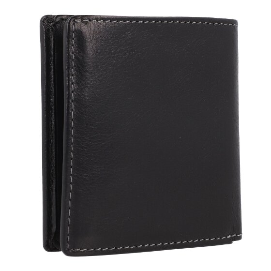 Braun Büffel Arezzo Wallet RFID protection Leather 9.5 cm