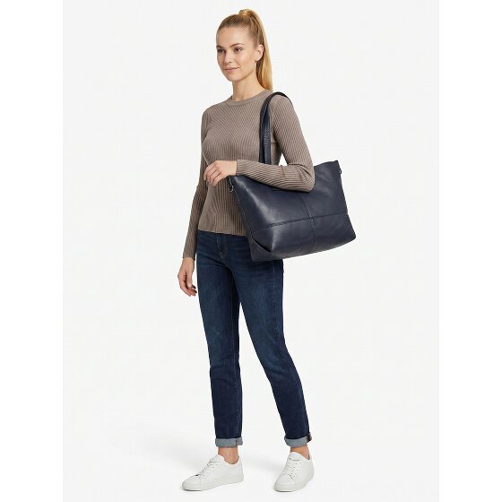 Liebeskind Ariel Shopper Bag Genuine Leather 49 cm