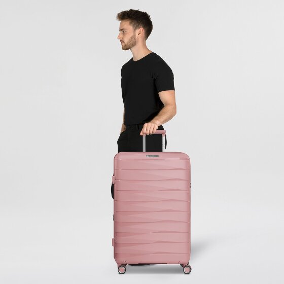 Franky London 4 wheels Trolley L 74 cm with expansion pleat