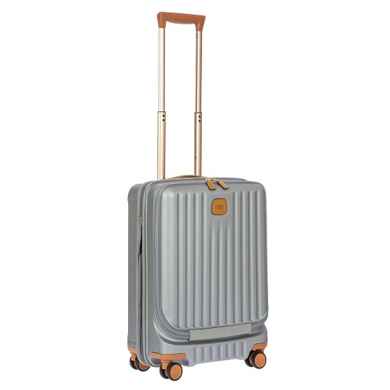 Bric's Capri 4 wheels Cabin trolley 55 cm Laptop compartment with expansion pleat