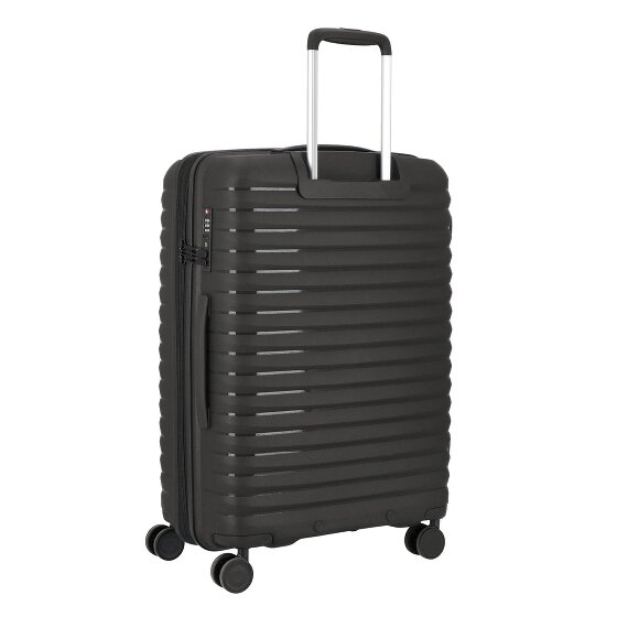 d&n Travel Line 4500 4 wheels Suitcase set 3-piece with expansion pleat