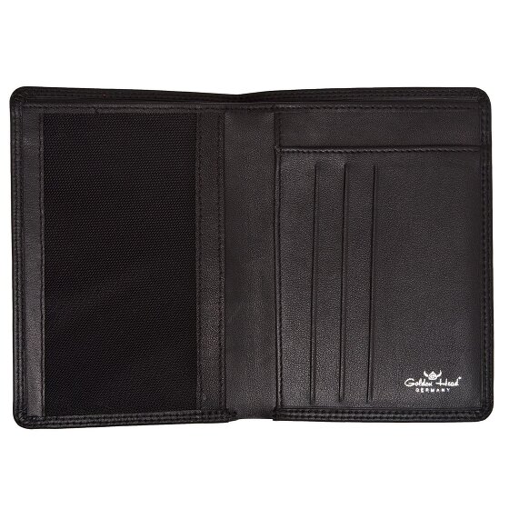 Golden Head Polo ID card case RFID leather 9 cm