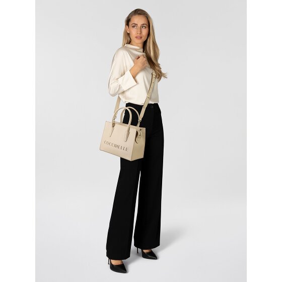 Coccinelle Myrtha Shopper Bag Genuine Leather 27 cm