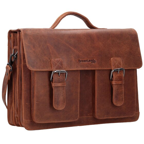 Greenland Nature Montana briefcase leather 40 cm