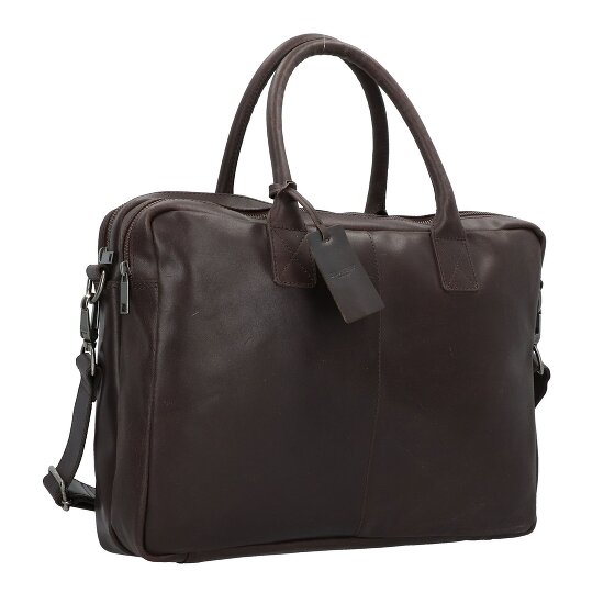 Burkely Vintage Taylor briefcase leather 40 cm laptop compartment