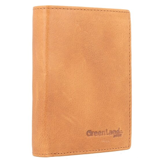 Greenland Nature GreenLand NATURE Wallet RFID protection Leather 9 cm