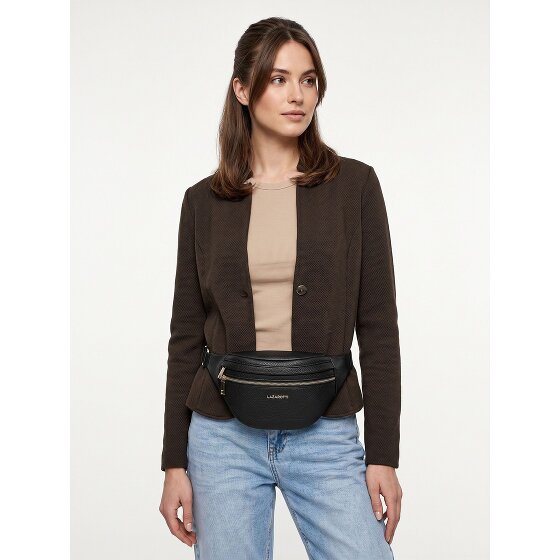 Lazarotti Bologna Leather Double-Zip Bum Bag, Crossbody, Leather, 25 cm