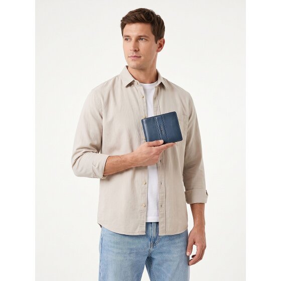 Piquadro Victor Wallet RFID protection Genuine Leather 11 cm