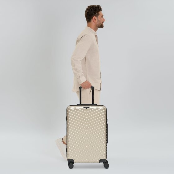 Redolz Essentials 18 4 wheels Trolley 66 cm with expansion pleat