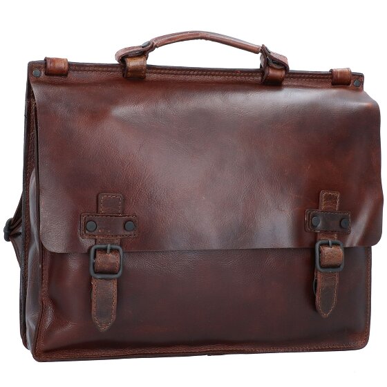 Harold's Aberdeen Messenger leather 40 cm laptop compartment