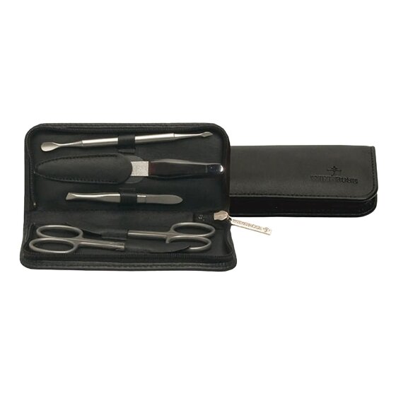 Windrose Nappa Jewelry box Leather 14 cm