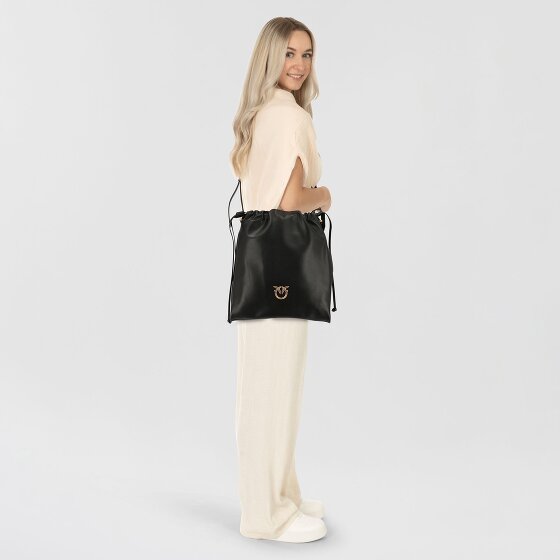 PINKO Slouchy Shoulder Bag Leather 31 cm PINKO Slouchy Shoulder Bag Leather 31 cm