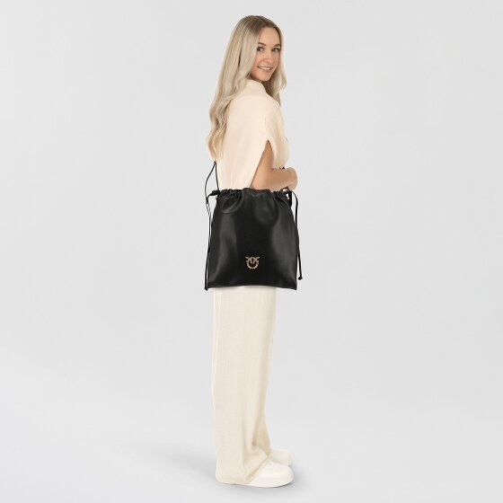 PINKO Slouchy Shoulder Bag Leather 31 cm