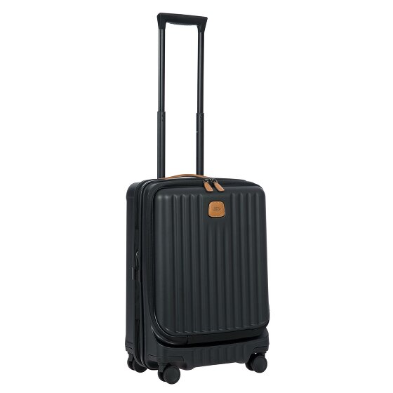 Bric's Capri 4 wheels Cabin trolley 55 cm Laptop compartment with expansion pleat