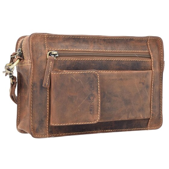 Greenburry Vintage men bag leather 22 cm