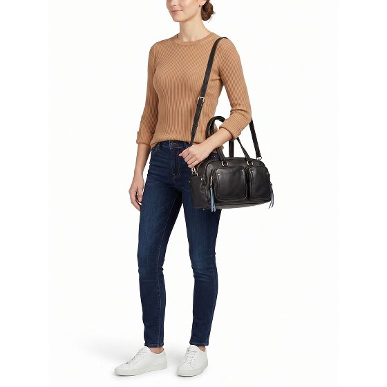 DuDu Pocket Shoulder Bag Genuine Leather 33 cm