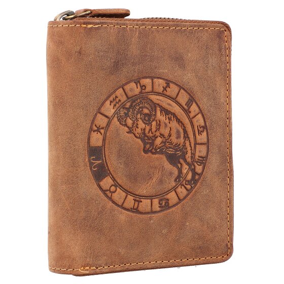 Greenburry Vintage zodiac wallet leather 10 cm