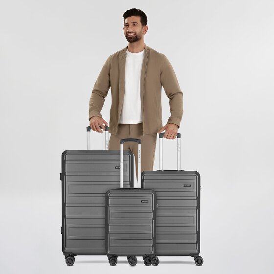 Worldpack New York 2.0 4 wheels Suitcase set 3-piece