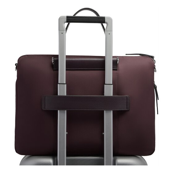 Piquadro Lyra Briefcase Genuine Leather 42 cm Laptop compartment Expandable