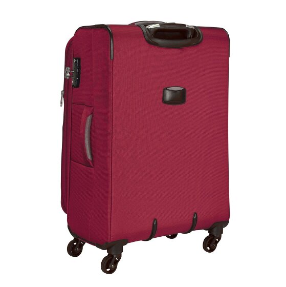 d&n Travel Line 6400 2-4 Roll Suitcase Set 3pcs.