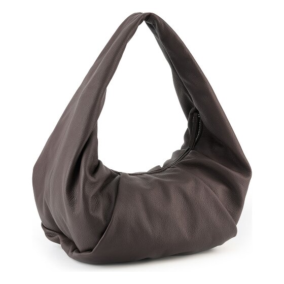 LES VISIONNAIRES Greta Shoulder Bag Genuine Leather 37 cm