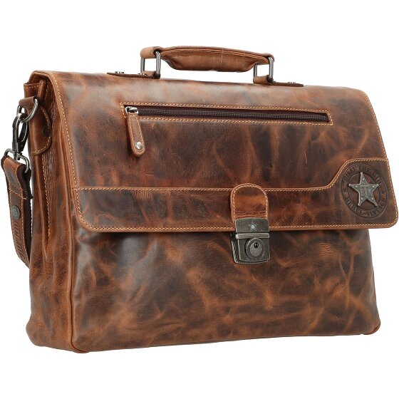 Billy the Kid Ranger A4 briefcase leather 40 cm